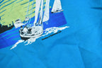 Vintage 1980s Buffalo Sailing Graphic Raglan Crewneck Sweatshirt
