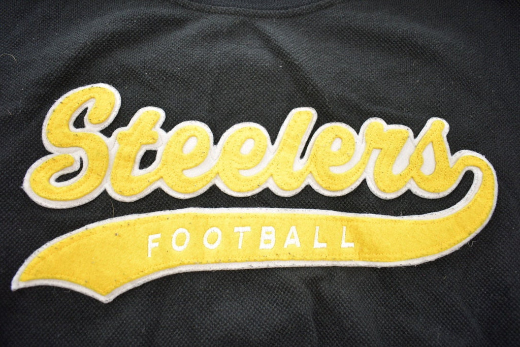 Vintage 1990s Pittsburgh Steelers Rothlisberg NFL Kids Starter Crewneck