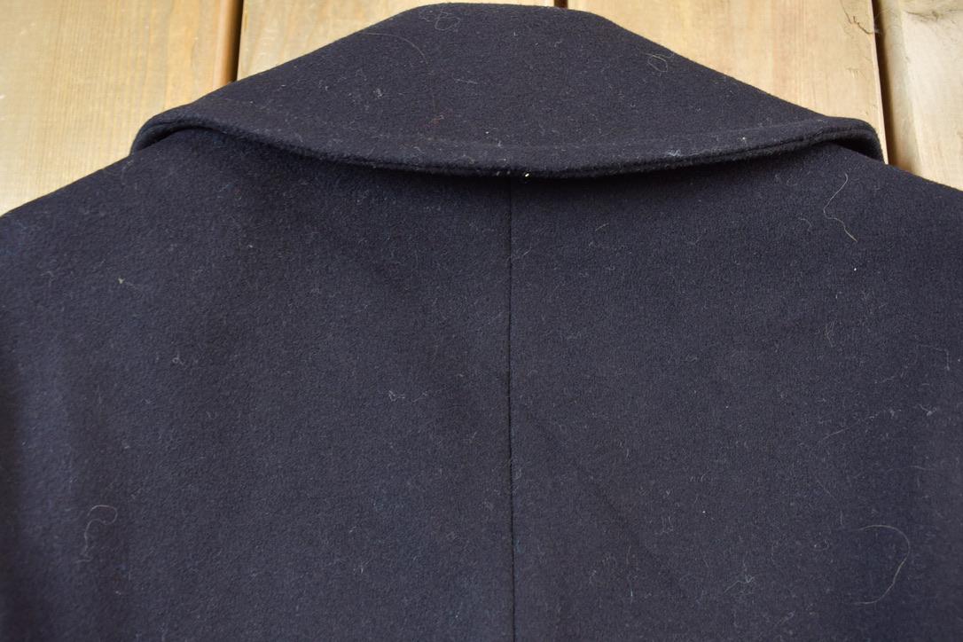 Vintage 1950s USN Naval Wool Double Breasted Jacket