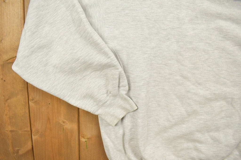 Vintage 1990s Russell Athletics Blank Grey Crewneck Sweatshirt
