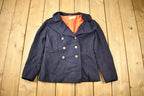 Vintage 1950s Wippette Button Up Pea Coat