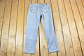Vintage 1990s Levi Strauss Red Tab 512 Denim Jeans Size 33 x 34 Made In USA