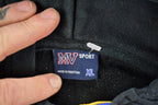 Vintage 1990s Wadena Deer Creek Wolverines Hockey Hoodie Sweatshirt