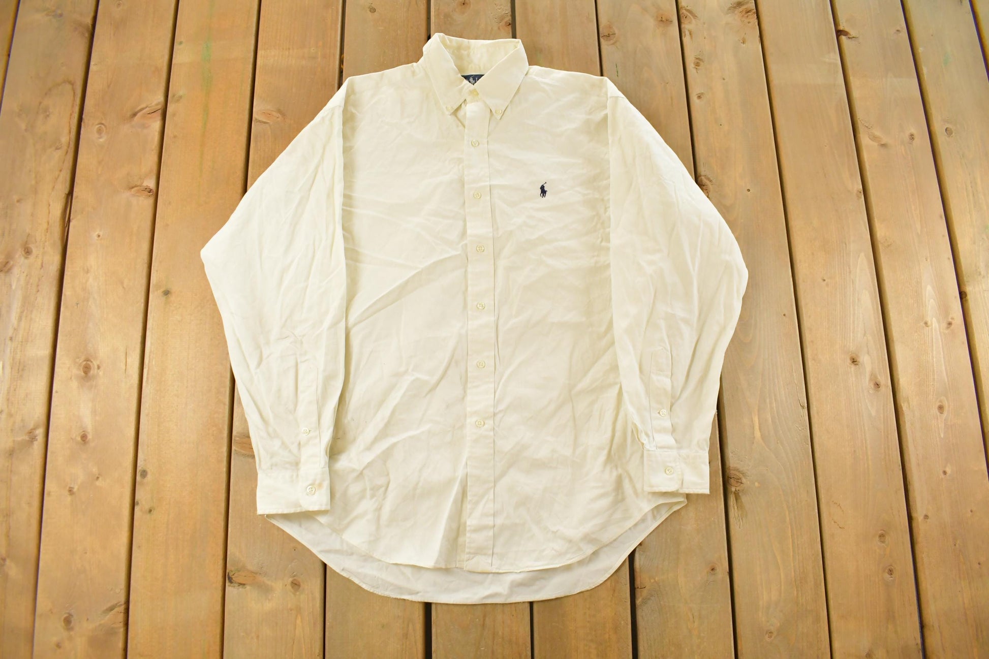 Vintage 1990s Polo Ralph Lauren Button Up Shirt Men's Large
