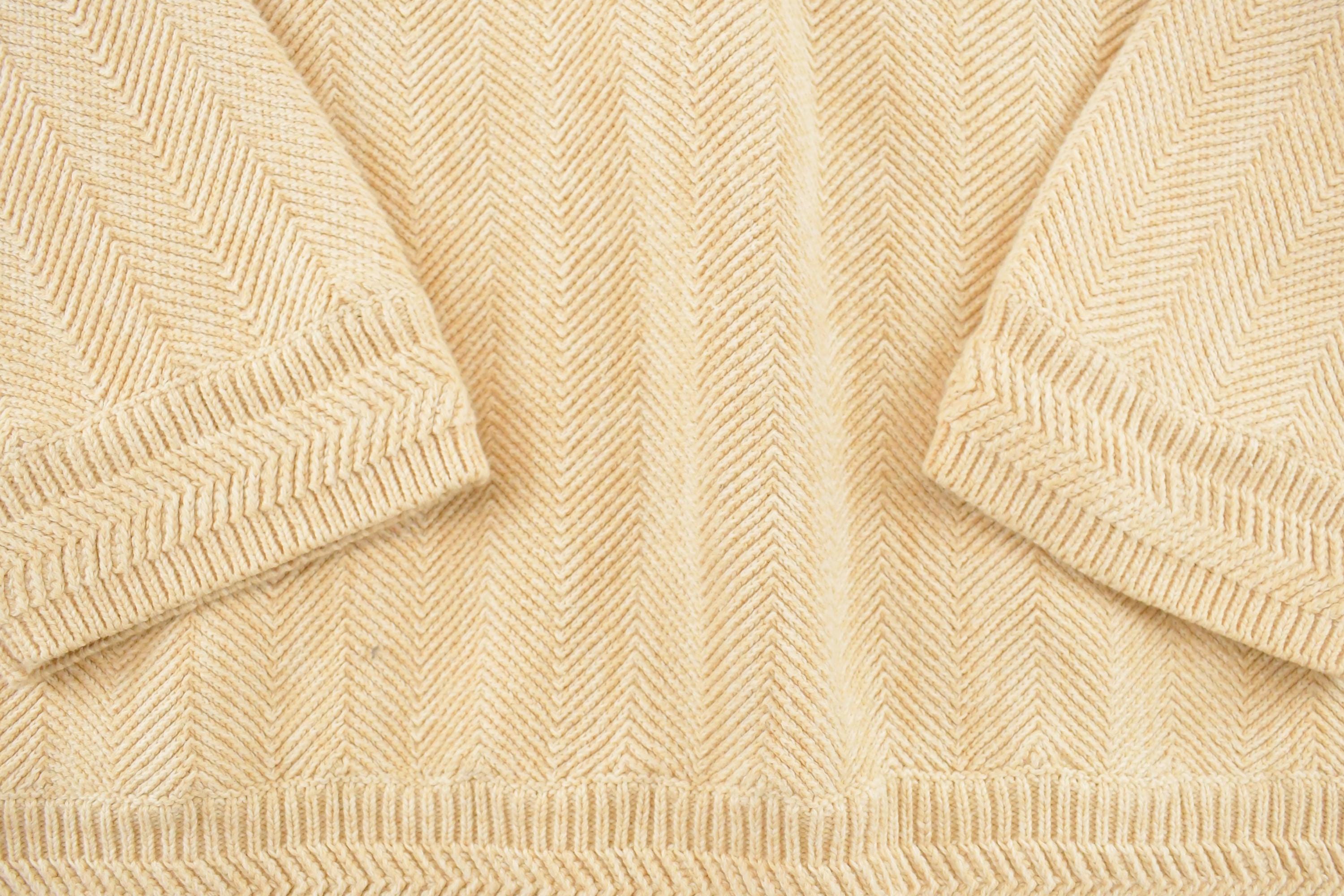 Vintage 1990s Chaps Ralph Lauren Knit Crewneck Sweater Mens M / 90's Abstract Pattern 3D Knitted Sweatshirt