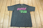 Vintage 1990s Single Stitch D.A.R.E Graphic T-Shirt