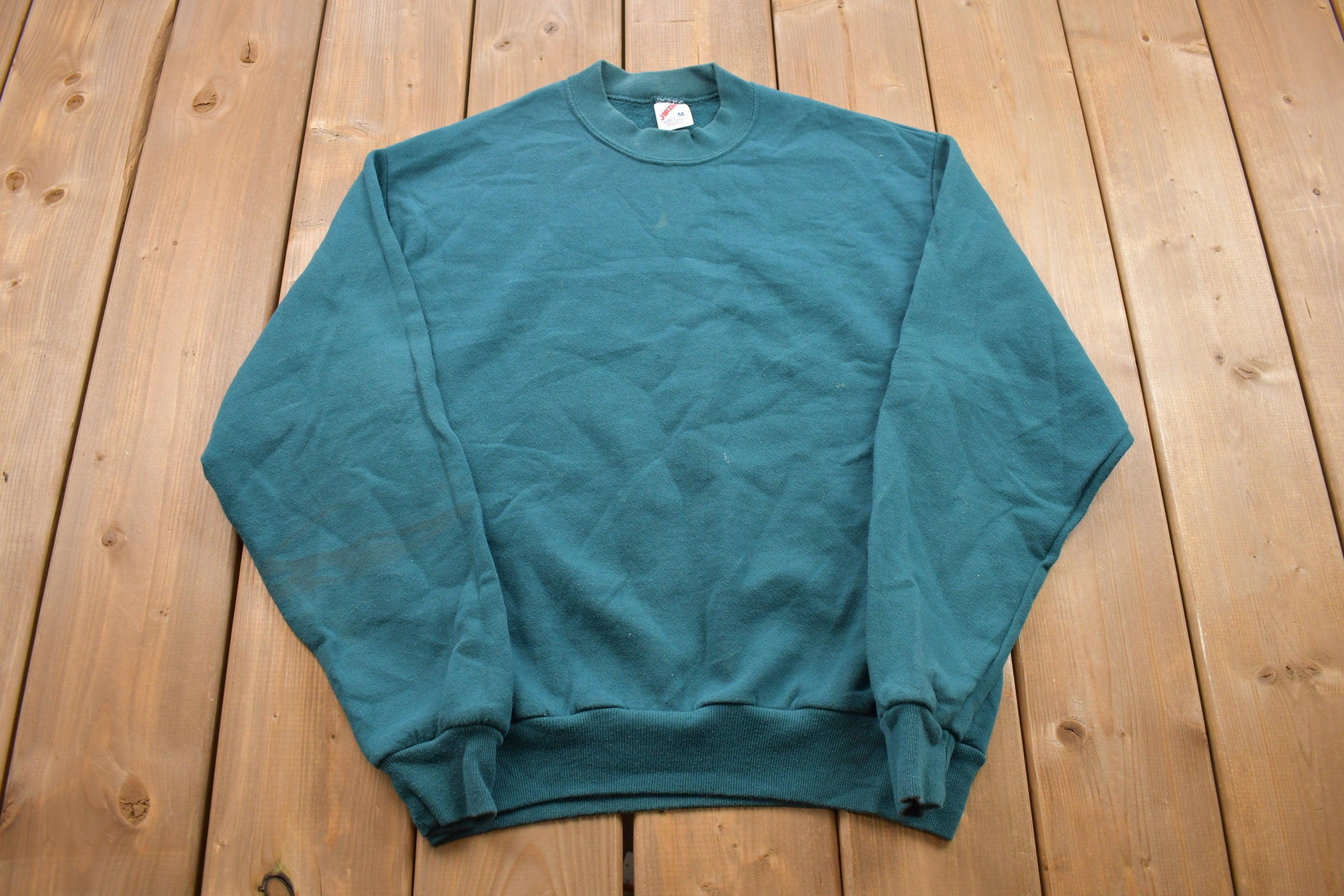 Vintage 1990s Jerzees Blank Crewneck Sweatshirt