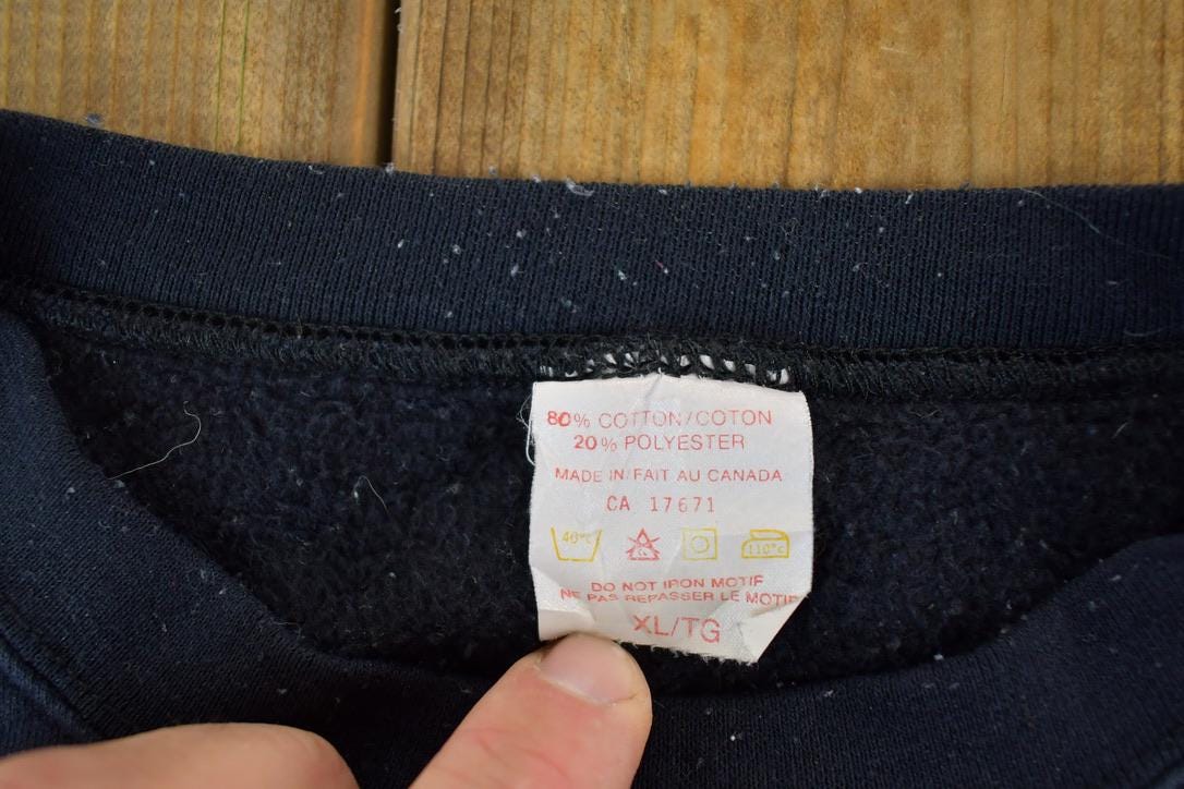 Vintage 1990s Balmy Beach 50s Crewneck Sweatshirt Mens XL