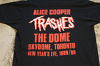 Vintage 1989 Alice Cooper Trash Graphic T Shirt