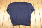 Vintage 1990s Chaps Ralph Lauren Ribbed Knit Crewneck Sweater Mens L /