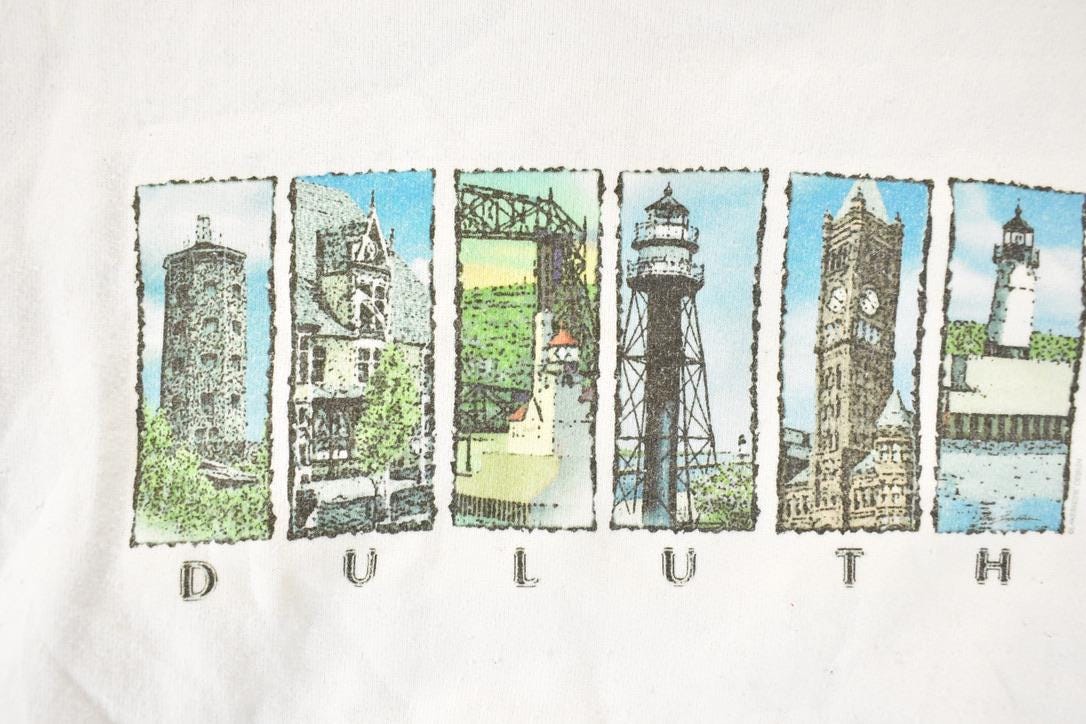 Vintage 1990s Duluth Minnesota Crewneck Sweatshirt Men's L