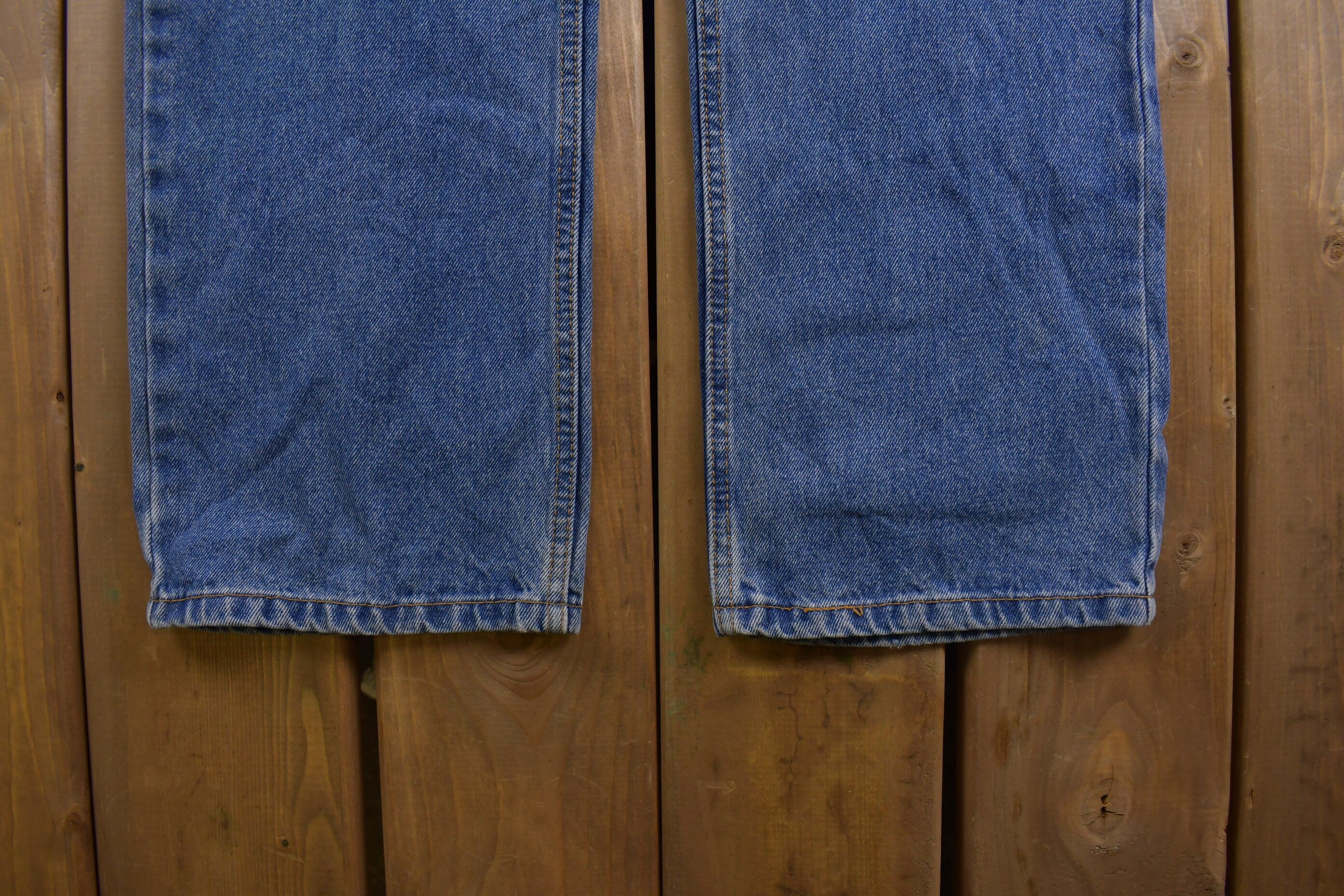 Vintage 1990s Levi's Orange Tab Blue Jeans Size 34 x 32