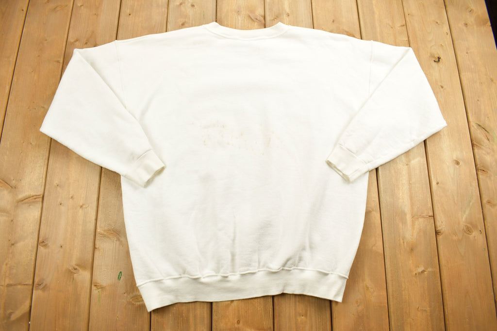 Vintage 1990s Christian Jesus Themed Crewneck Sweatshirt