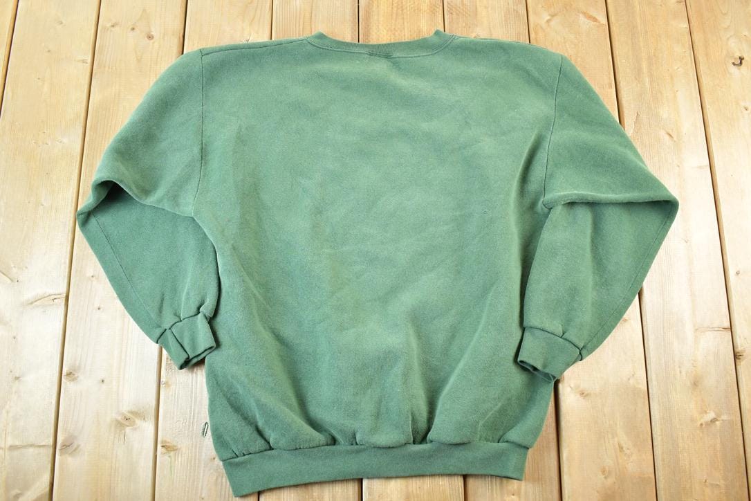 Vintage 1990s Buckhorn Outfitters Crewneck Sweatshirt Made IN USA Mens XL