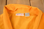 Vintage 1990s Avon Fashions Blank Yellow Button Up Shirt