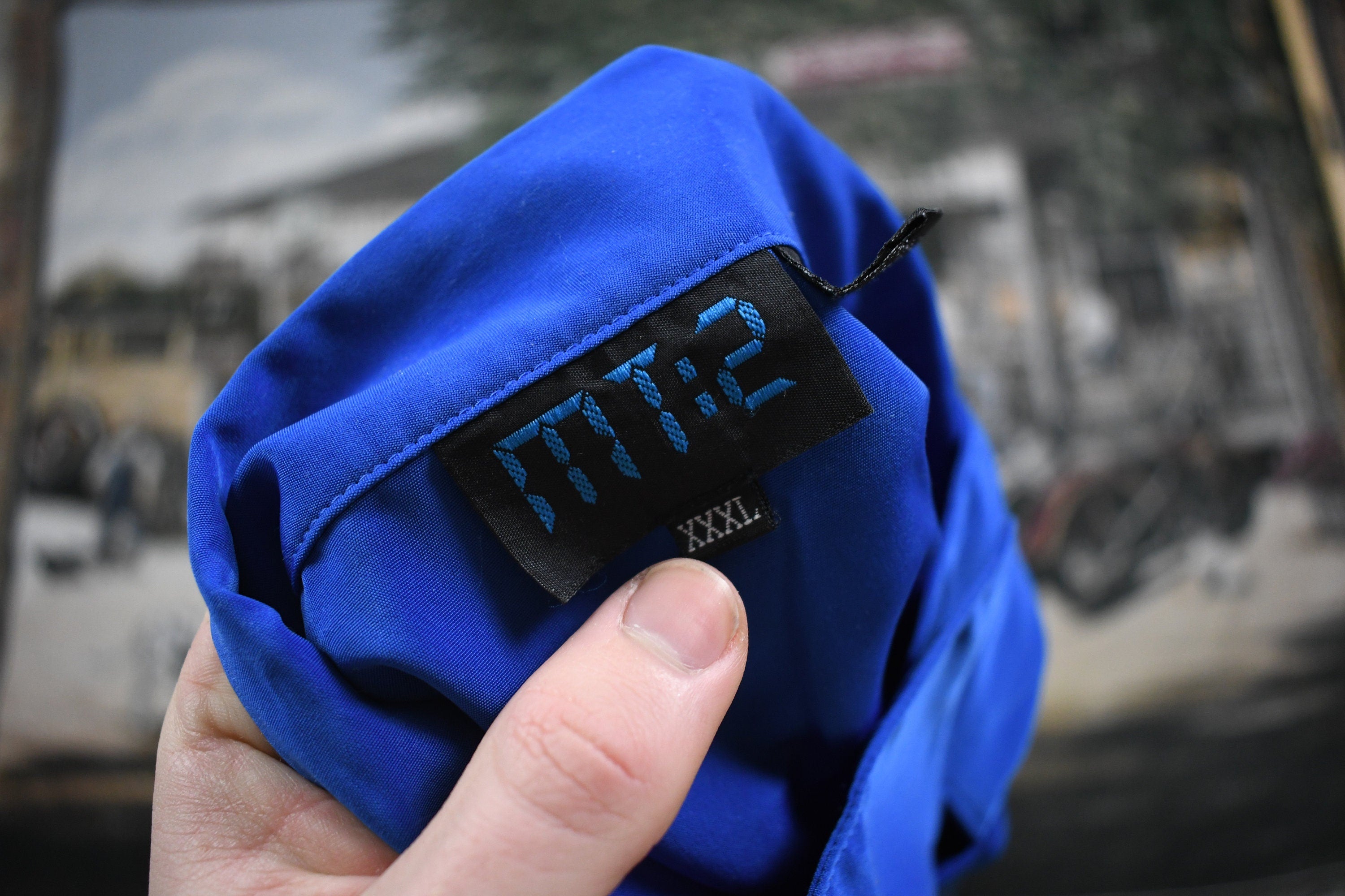 Vintage 1990s Abstract Pattern Button Up T-Shirt