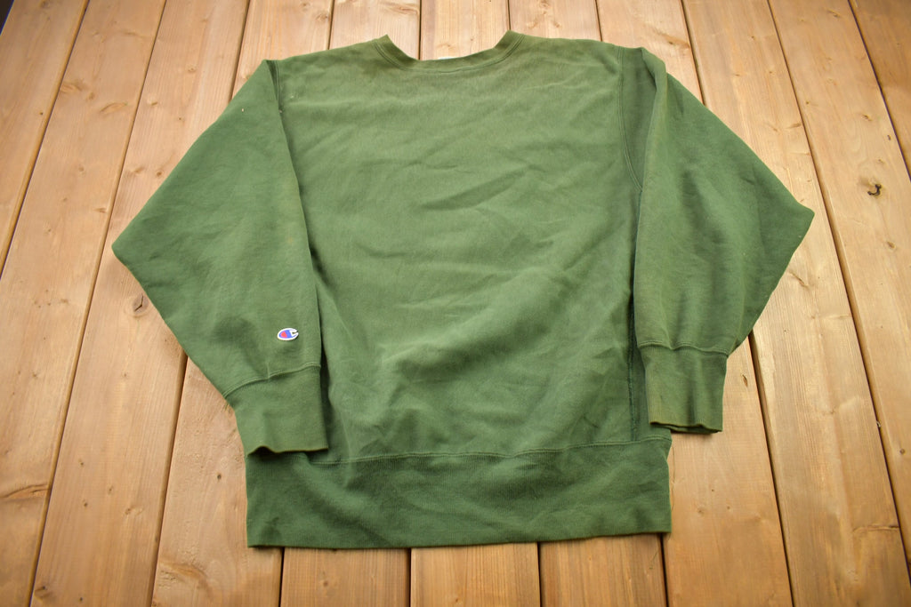 Vintage 1990s Frat Sorority Style Champion Reverse Weave Crewneck Sweatshirt