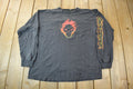 Vintage 1990s Ghost Rider Marvel Promo Long Sleeve Graphic T-shirt