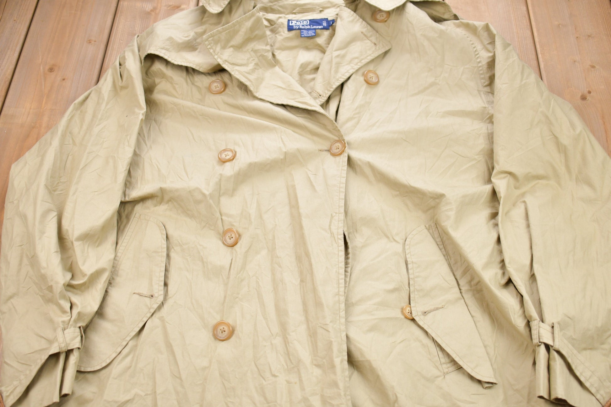 Vintage 1990s Polo Ralph Lauren Full Length Overcoat Jacket