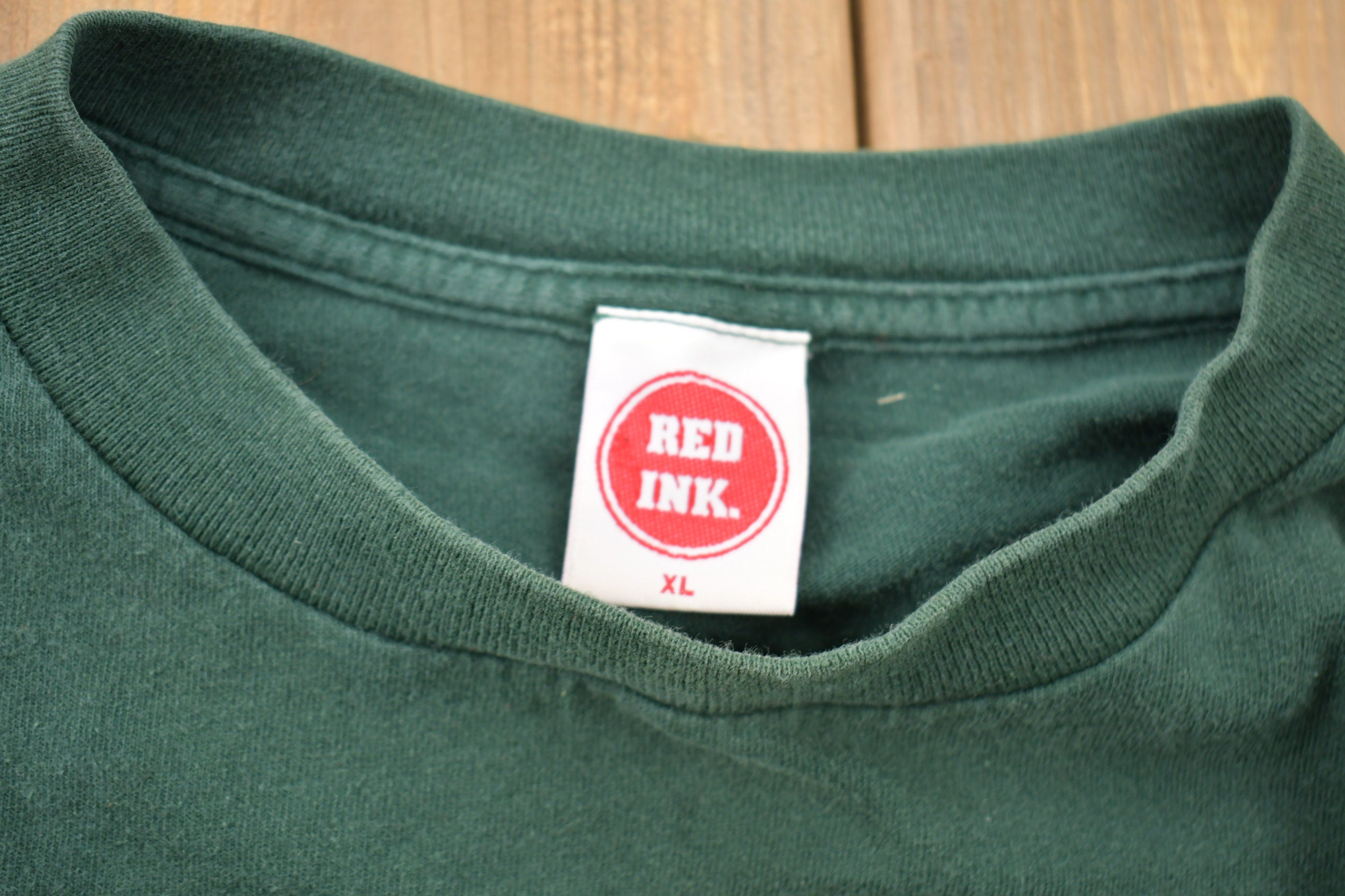 Vintage 1990s Red Ink Skateboarding Graphic Long Sleeve T-Shirt