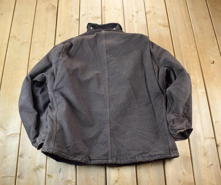 Vintage Y2k Distressed Carhartt Full Zip Jacket