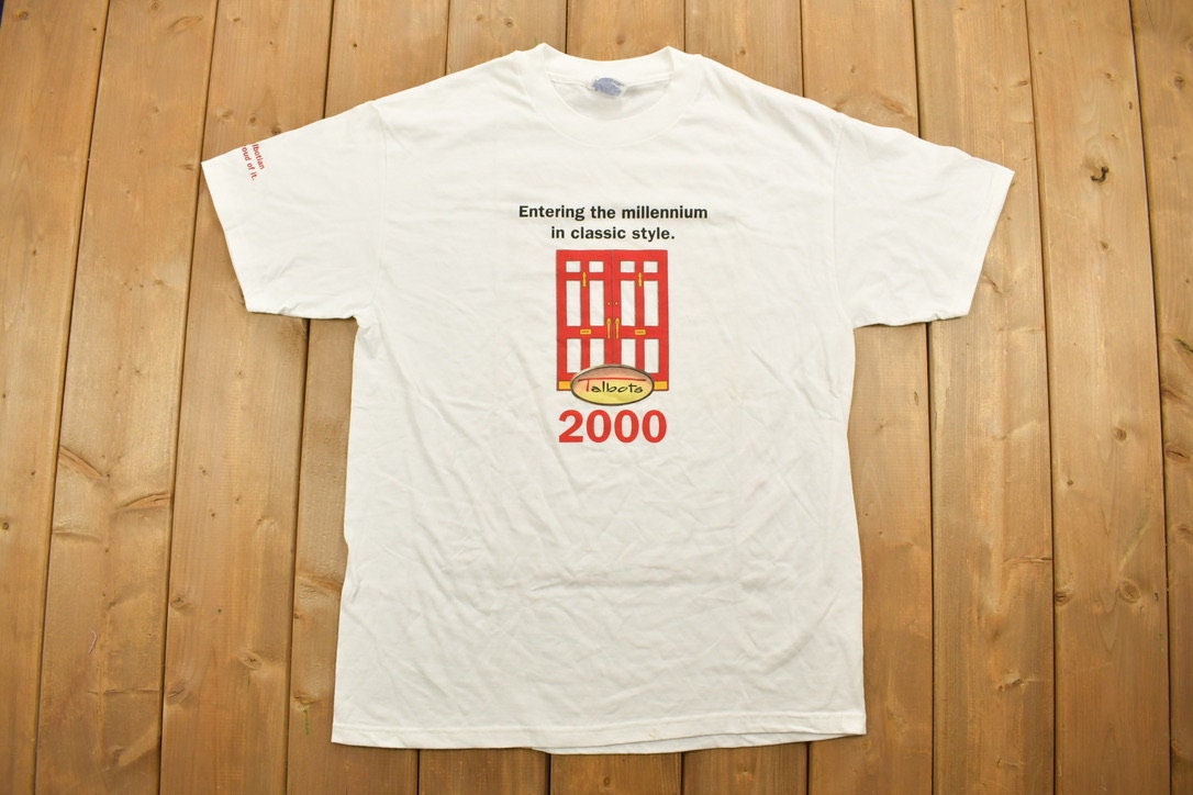 Vintage 2000 Im A Talbotian New Years Graphic T-Shirt