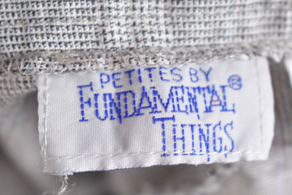 Vintage 1980's Fundamental Things Pleated Trousers Size 29 - 31 x 25