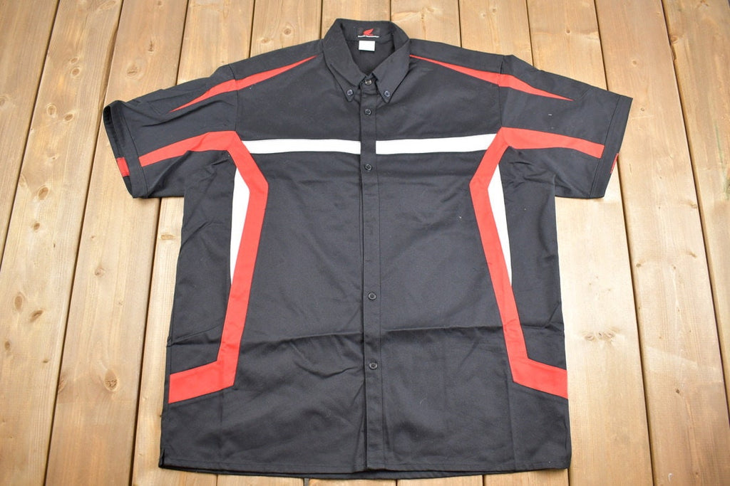 Vintage 1990s Honda Accessories Button Up Shirt