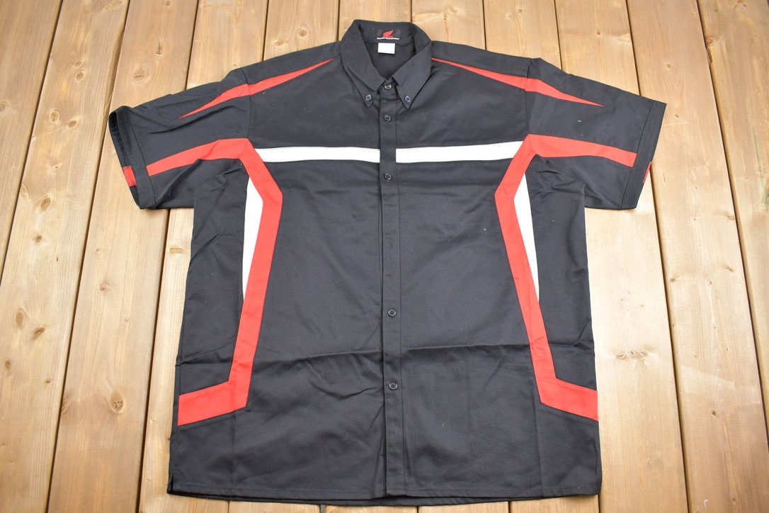 Vintage 1990s Honda Accessories Button Up Shirt