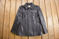 Vintage 1990s Leather Jacket / Fall Outerwear / Leather Coat / Winter Outerwear / Streetwear Fashion / Suede Jacket