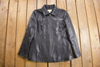 Vintage 1990s Leather Jacket / Fall Outerwear / Leather Coat / Winter Outerwear / Streetwear Fashion / Suede Jacket