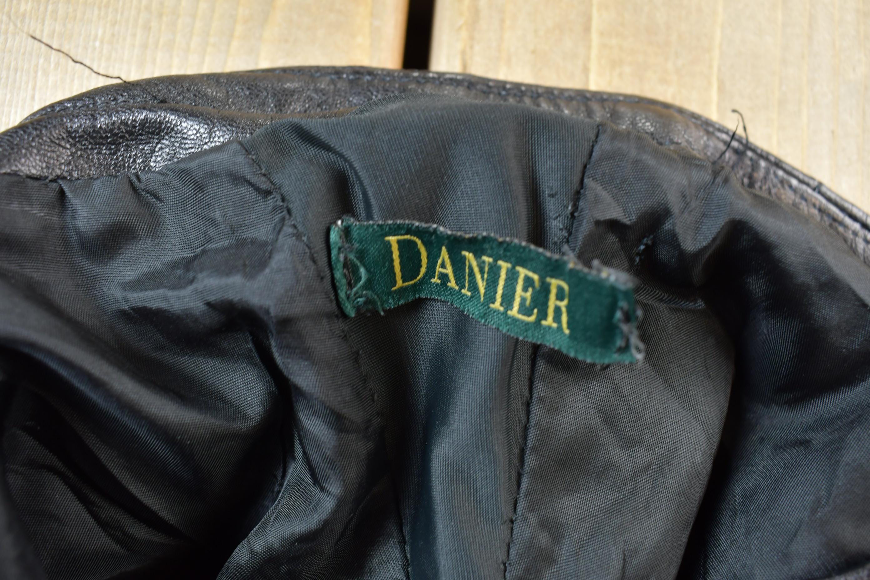 Vintage 1980's Danier Leather Pants Size 26 x 28