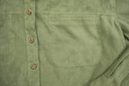 Vintage 1990s St Johns Bay Blank Green Button Up Shirt