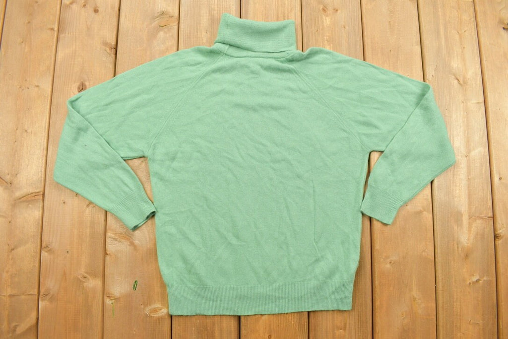 Vintage 1990s Green Knit Sweater