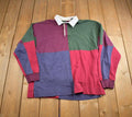 Vintage 1990s Casual Clothing Co. Rugby Button Up Shirt