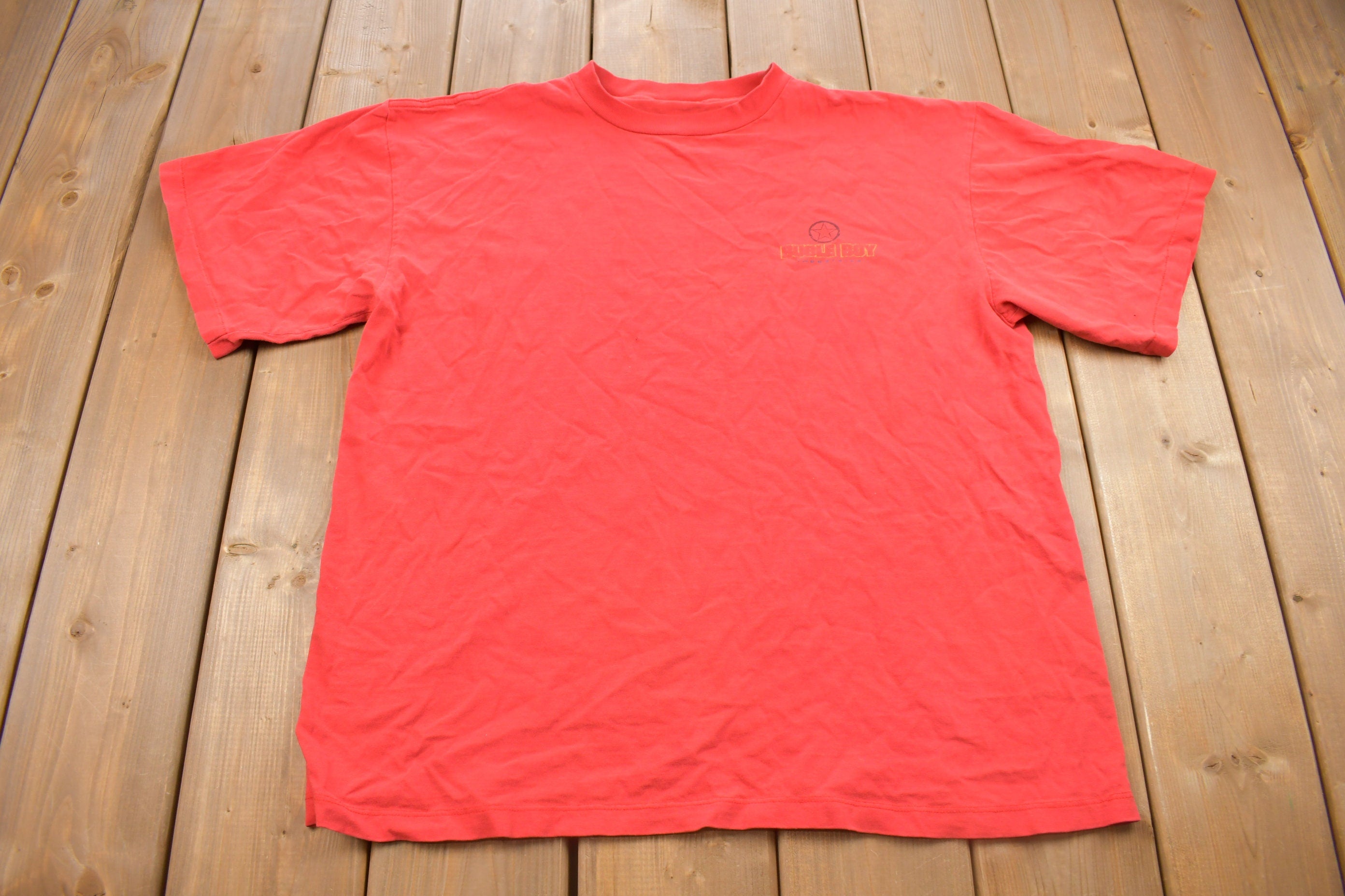 Vintage 1990s Bugle Boy Graphic T Shirt