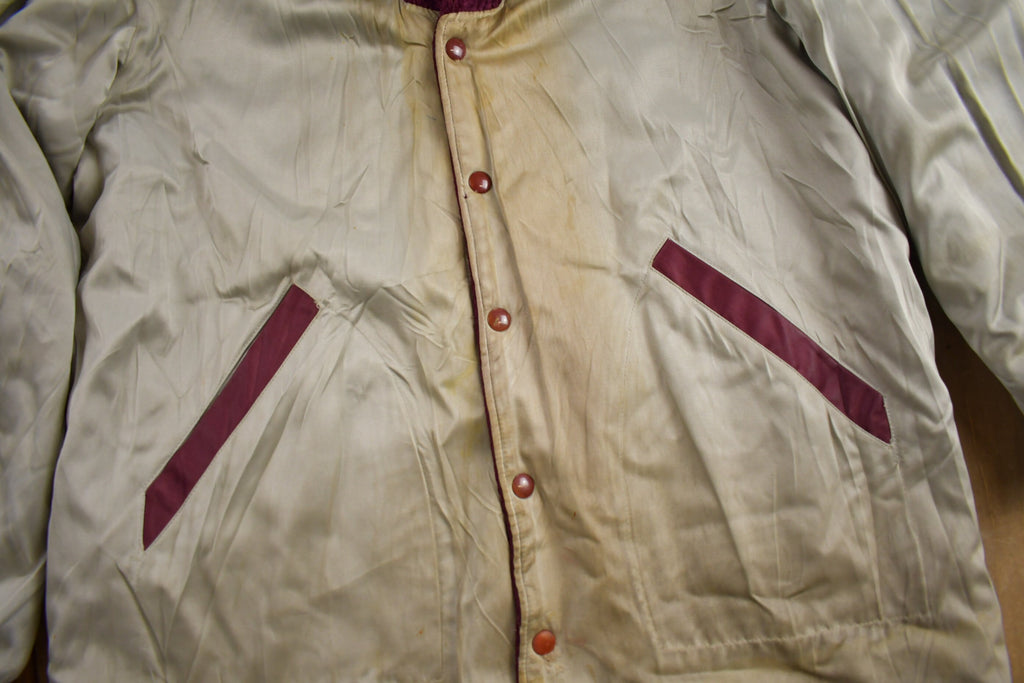 Vintage 1980s Christo Club Reversible Varsity Jacket