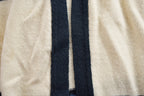 Vintage 1990s 100% Acrylic Knitted Patterned Cardigan Sweater