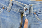Vintage 1970s Flare Bell Bottoms Denim Jeans Youth 28 x 23