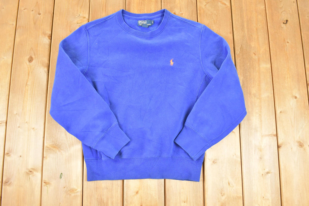 Vintage 1990s Polo By Ralph Lauren Crossgrain Crewneck Sweatshirt Men's M