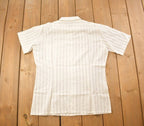 Vintage 1990s Striped Button Up Shirt