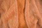 Vintage 1960s Campus Mohair Knit Cardigan Sweater Women's Small