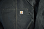 Vintage 1990s Carhartt Canvas Nylon Hooded Jacket Men's 5XL