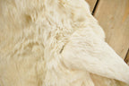 Vintage 1980s Berman's Rabbit Fur Coat Women's Small