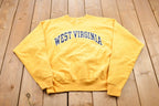 Vintage 1990s West Virginia Collegiate Crewneck Sweatshirt