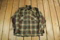 Vintage 1960s Pendleton Wool Flannel Shirt Men's S-M