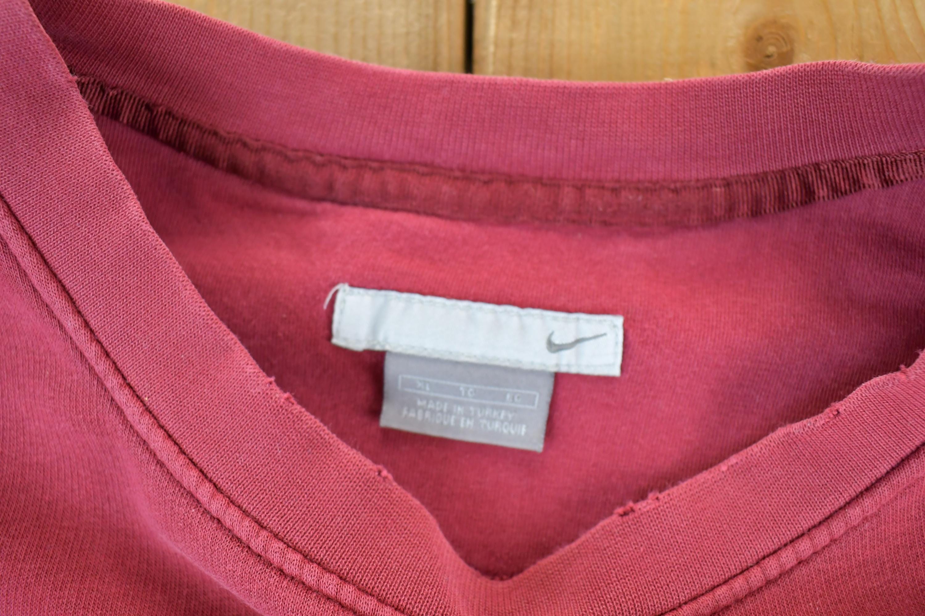 Vintage 1990s Nike Embroidered Mini Swoosh Crewneck Sweatshirt