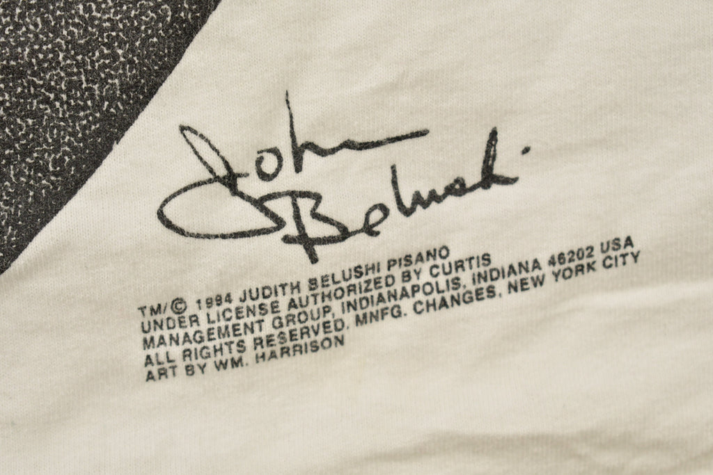 Vintage 1994 John Belushi Big Face Graphic T Shirt Single Stitch Made In USA