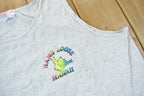 Vintage 1990s Hawaii Hang Loose Souvenir Tank Top Shirt