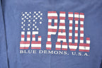 Vintage 1990s De Paul Blue Demons Jansport Crewneck Light Heavy CottonSweatshirt